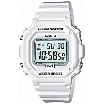 Relógio Unissex, CASIO F108WHC 7BCF, Branco
