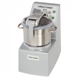 Robot Coupe R10 Processador de Alimentos 12 Qt (11,5 L) Aço Inoxidável 4,5 CV 240V Trifásico