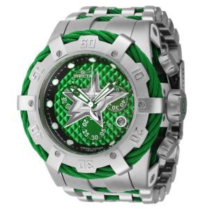 Relógio Masculino Invicta NHL Dallas Stars, Aço, Verde 42020