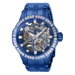 Relógio Mecânico Masculino Objet D Art, Invicta 40120, Azul