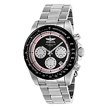Relógio Masculino de Quartzo Speedway, Invicta 23120, Prata