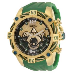 Relógio masculino Invicta DC Comics Aquaman renovado , verde AIC 35120