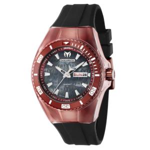 Relógio Feminino TechnoMarine Cruise, Invicta TM121220, Preto e Vermelho