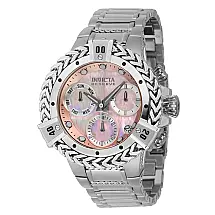Relgio feminino reserva suo Ronda Z60 calibre com mostrador em madreprola - 43,2 mm. Ao 42620