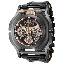 Relgio masculino Sea Hunter - 56 mm. Metal de bronze. Ouro Rosa 41720