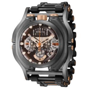 Relgio masculino Sea Hunter - 56 mm. Metal de bronze. Ouro Rosa 41720