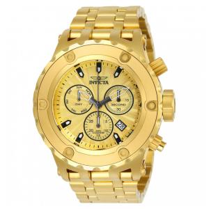 Relógio Masculino Invicta Subaqua Swiss Ronda Z60 Caliber 52mm, Dourado 23920