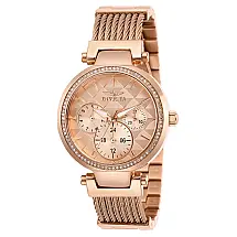 Relgio feminino anjo - 36 mm. Ouro Rosa 28920