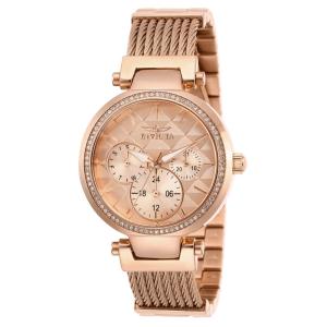 Relgio feminino anjo - 36 mm. Ouro Rosa 28920