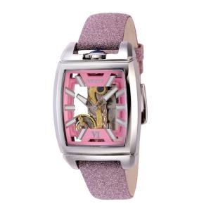 Relgio mecnico feminino vintage - 34 mm. Rosa 44030