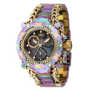 Relgio feminino gladiador com mostrador em madreprola - 43,2 mm. Ouro. Iridescente 41130