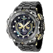 Relgio masculino Reserve Venom Viper Swiss Ronda 5040.F calibre com mostrador em madreprola - 51 mm. Ouro. Preto 39330