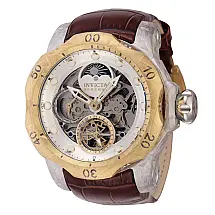 Reserve Venom Relógio Automático Masculino com Mostrador - 53,7mm. Marrom ZG-44430
