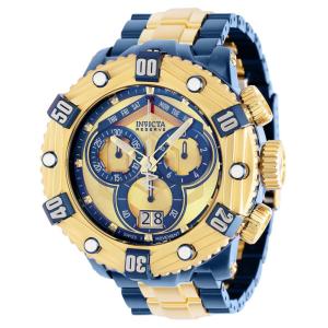 Relógio Masculino Reserve Huracan, Invicta 36630, Azul Escuro e Dourado