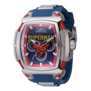 Relgio masculino DC Comics Superman - 53 mm. Ao. Azul 43730