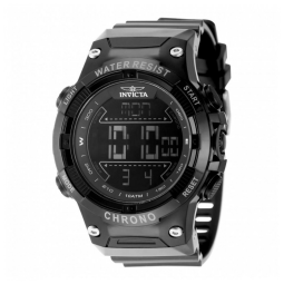 Relógio Masculino Digital Invicta Racing 52mm, Transparente, Preto 49040
