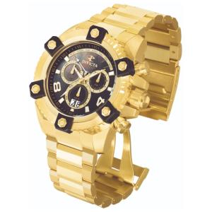 Relógio Masculino Reserve Octane com Mostrador Madrepérola, Invicta 0340, Dourado