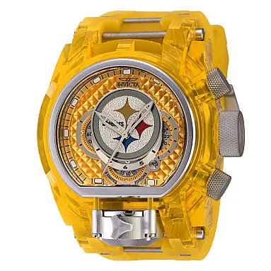 Relgio masculino NFL Pittsburgh Steelers