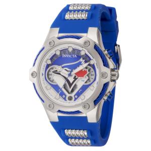 Relgio unissex MLB Toronto Blue Jays - 40 mm. Ao. Azul 43540