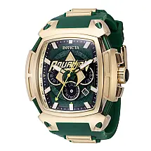 Relógio Masculino Invicta DC Comics Aquaman, Verde e Dourado 43740