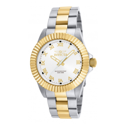 Relógio Masculino Invicta Pro Diver 44mm em Aço e Ouro 16740