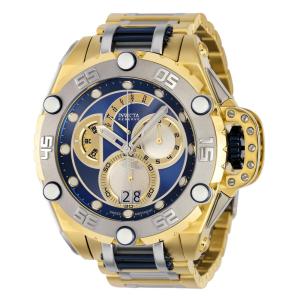 Relógio Masculino Flying Fox, Invicta 36840, Azul e Dourado