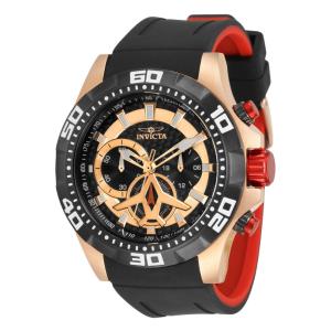Relgio Masculino Aviador - 48mm. Vermelho. Preto 33940