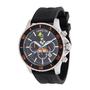 Relgio masculino Pateta de edio limitada da Disney - 48 mm. Preto 39050