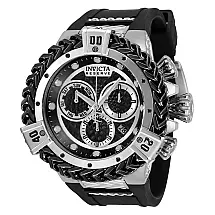 Relógio Masculino de Quartzo Reserve Herc, Invicta 33150, Preto e Prata