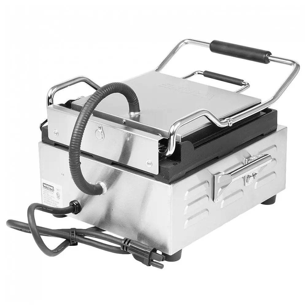 Waring WPG150 Grelha Panini Sulcada Topo e Base 110V 1800W Superfície 25x24 cm — foto 2