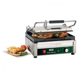 Tostador Panini Waring WFG250 Smooth Top & Bottom Inox 110V 1800W 37x28 cm