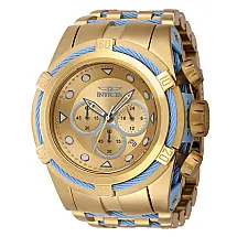 Relógio Masculino Invicta Bolt Zeus, Dourado, Azul Claro 43350