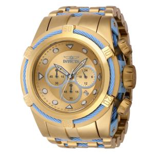 Relógio Masculino Invicta Bolt Zeus, Dourado, Azul Claro 43350