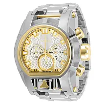 Relgio masculino Bolt Zeus Magnum - 52 mm. Ao. Ouro ZG-31550