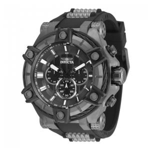 Relógio Masculino Invicta Bola 52mm Preto com Detalhes em Bronze - Estilo e Robustez