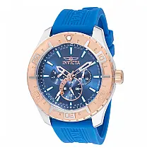Relógio Masculino Invicta Aviator 49mm Azul 45750
