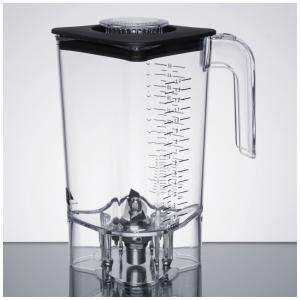 Jarra Liquidificador Hamilton Beach 6126‑750 Transparente Policarbonato 1,4 Litro com Lâmina e Tampa HBH750