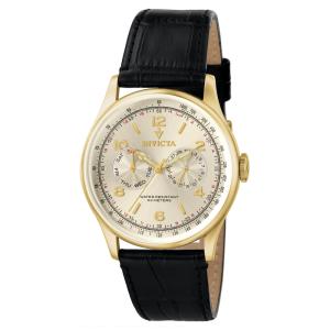 Relgio masculino vintage - 44 mm. Preto 6750