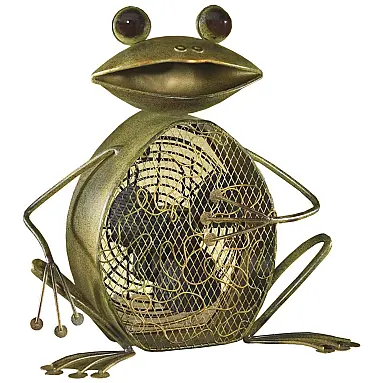 Ventilador de Mesa Decorativo com