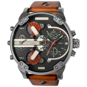 Relógio Masculino Analógico Quartzo, Couro, DIESEL DZ7332, Marrom