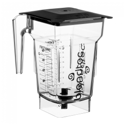 Jarra Aragem Liquidificador Blendtec FourSide 40‑611‑60 Transparente Tritan 2,2 Litros com Tampa Dura