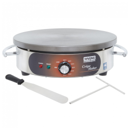 Waring WSC160 Máquina de Crepes Elétrica 120V - Superfície Alumínio 40.6 cm