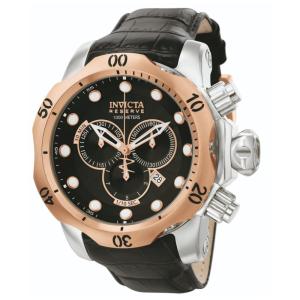 Relgio masculino Reserve Venom Swiss Ronda 5040.D calibre - 53,7 mm. Preto 0360