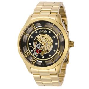 Relgio mecnico masculino Disney Limited Edition Mickey Mouse - 45 mm. Ouro 41360