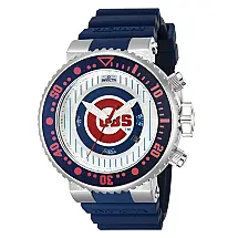 Relógio Masculino de Quartzo MLB Chicago Cubs, Invicta 42360, Azul