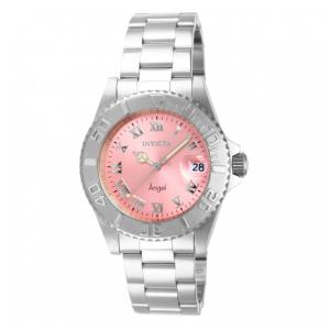 Relógio Feminino Invicta Angel Swiss Ronda 515 Caliber 40mm, Aço ZG14360