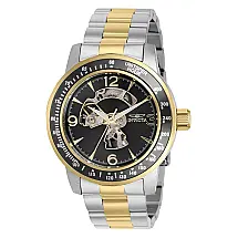 Relgio Mecnico Especializado Masculino - 45mm. Ouro. Ao ZG-38560