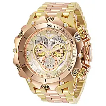 Relógio Masculino Analógico de Quartzo 51mm, Invicta Reserve Venom 30660, Dourado e Ouro Rosa