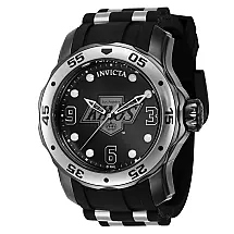 Relgio masculino NHL Los Angeles Kings - 48 mm. Ao. Preto ZG-42660