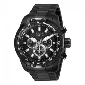 Relógio Masculino com Pulseira de Aço Inoxidável, Invicta Speedway, Preto 28660